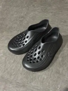 PRADA プラダ フォームラバー ミュール クロッグ ブラック 43-44