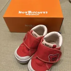 HOT BISCUITS スニーカー　14cm ホットビスケッツ　ミキハウス