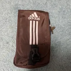adidas ブラウン 収納バッグ