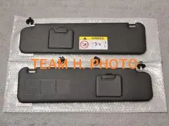 新品　200系 ハイエース ダークプライム2　純正 サンバイザー　ワイド用　黒のサムネイル