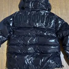 godsavage ブラックダウンジャケット