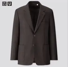 UNIQLO U ユニクロ ルメール テーラード ジャケット メンズL 黒