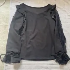 INGNI イング 黒 ブラック ブラウス