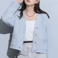 2026年最新】mystrada ツイードニットジャケットの人気アイテム - メルカリ