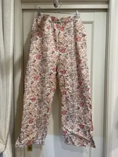 Tostalgic clothing floral denim pants - メルカリ