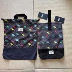 新品未使用☆BREEZE シューズバッグ 巾着Lセット