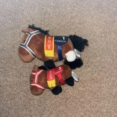 ソールオリエンス・パンサラッサ競馬ぬいぐるみセット