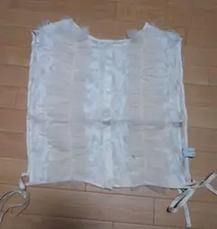 【美品】natural by clip studio CLIP フリル付ベスト