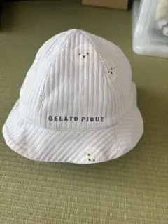 GELATO PIQUE わんちゃん柄 バケットハット(顎紐付き)