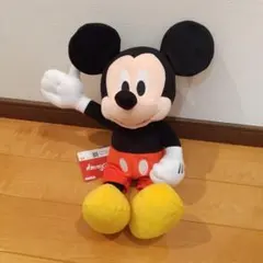 新品タグ付き！ディズニーミッキーポージング ぬいぐるみ