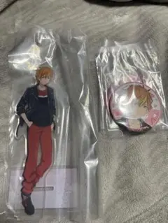 プロジェクトセカイ セガラッキーくじ 東雲彰人 アクスタ 缶バッジ B賞 E賞