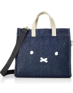 2WAY トートバッグ ハンドバッグ ショルダーバッグミッフィーデニム