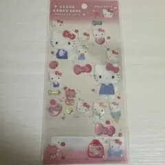クリアキャンディシール　ハローキティ　使いかけ