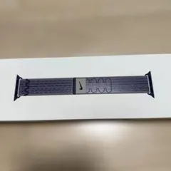 【未開封】Apple Watch 純正 グレー/ブルーNIKEスポーツループ