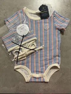 新品　バースデイ　Cottoli ロンパースのみ　ボンネット付属なし