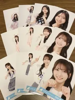 平尾帆夏 日向坂46 生写真 夏フェス ロゴTシャツ ひな誕祭 12種コンプ