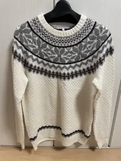 A DAY IN THE LIFE ノルディックニット Mサイズ