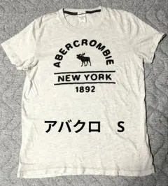 アバクロ　Abercrombie & Fitch Tシャツ Sサイズ