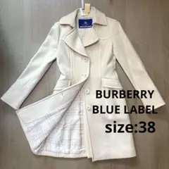 BURBERRY BLUE LABEL アイボリー　コート
