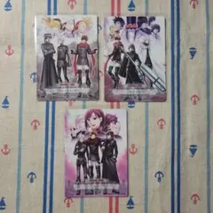D.Gray-man トレーディングカード アレン・神田・ラビ 3枚セット
