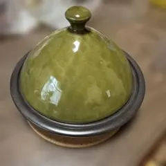 新品！ほっくり 蒸し煮なべ タジン鍋 コルクマット付のサムネイル