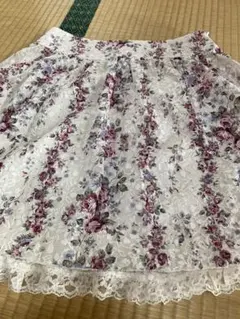 lest rose(レストローズ) ローズ柄レーススカート