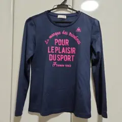 le coq sportif ネイビー 長袖 Tシャツ