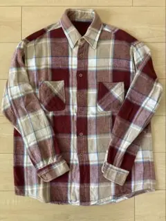 好配色 80’s~ BIG MAC ビッグマック ヘビー ネルシャツ L