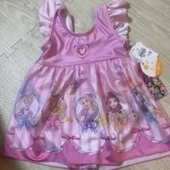 ディズニープリンセス ワンピース水着 100cm