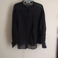 W CLOSET シアーシャツ ブラック 長袖のサムネイル