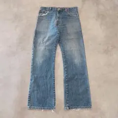 リーバイス517 Levis W34 フレアデニム 青 古着 00s 19998