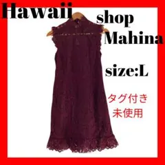 【希少】ドレス　バーガンディ　Hawaiiで購入