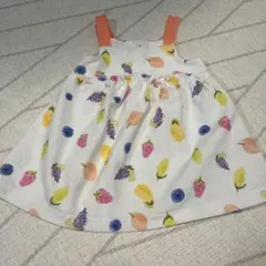 ZARA ベビー ワンピース フルーツ柄 74cmのサムネイル