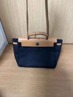 HERMES エルメス　エールバッグ　トワルアッシュ　2WAY ハンドバッグのサムネイル