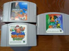 NINTENDO64 ゲームソフト 3本セット
