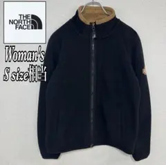 ノースフェイス ホワイトレーベル ボア フリース ジャケット ネイビー S相当