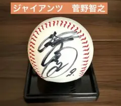 菅野智之#19 直筆サイン入りボール ケース付き