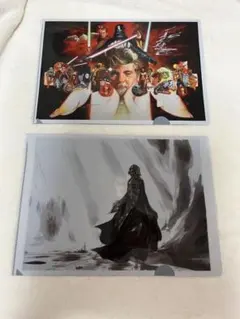 スターウォーズ 天野喜孝 クリアファイル star wars ２枚セット
