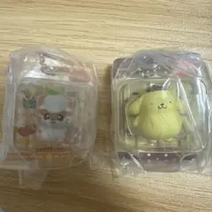 サンリオ　パッケージミニチュアコレクション　ポムポムプリン　コロコロクリリン