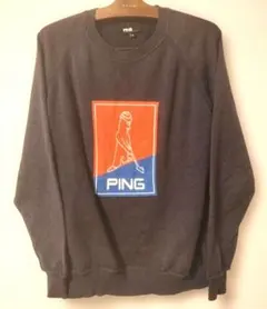 PING ゴルフプレイヤー長袖綿ニット LL 理由ありです。