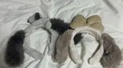 USJスヌーピーカチューシャ2点セット