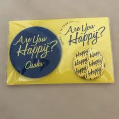Are You Happi? バッジセット 大阪