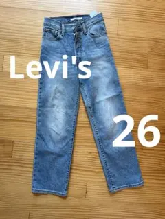 LEVI'S ribcage straight 26