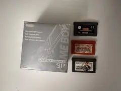 ゲームボーイアドバンス GBA 3本セット マリオカート ポケモン テッケン