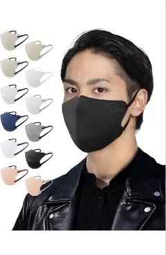 立体型布マスク ブラック　大きめ　ＴＪ ＴＲＡＤ　ＪＡＰＡＮ　29枚セット