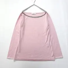 ファビアナフィリッピ レース モニーレ 半袖カットソー ベージュ 美品
