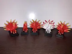 九尾の狐フィギュア 5体セット