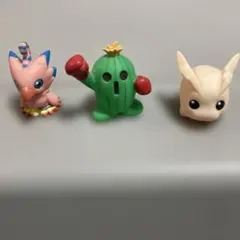 デジモン 食玩ミニフィギュア 3体セット