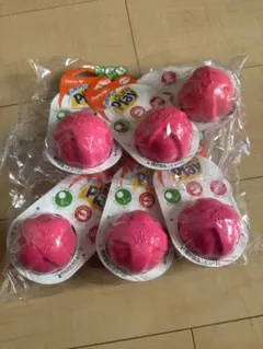 Hartz デュラプレイ ボール Sサイズ ピンク 6個セットのサムネイル