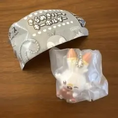 ポケピース きらめきハートキーホルダー ヒバニー